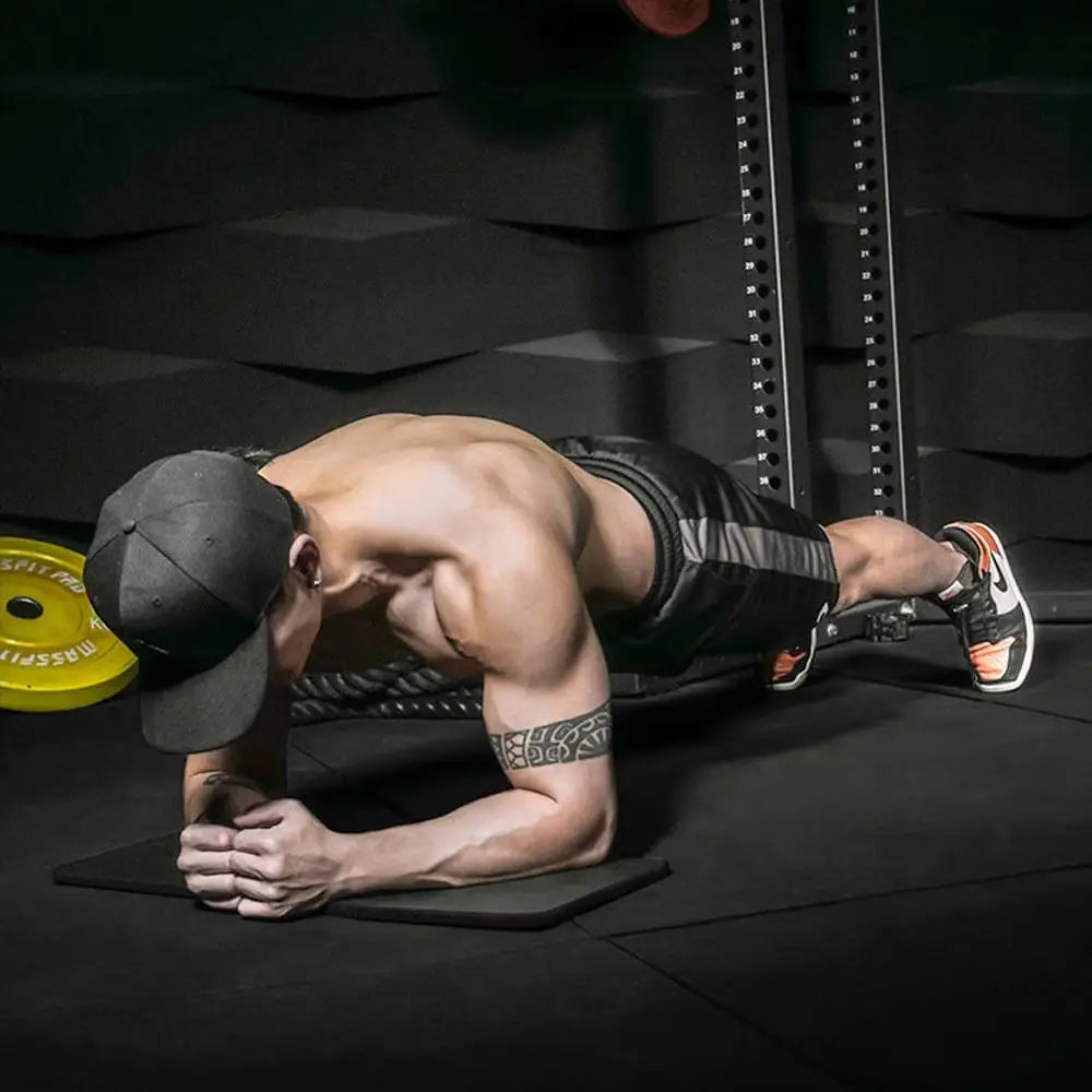 Rodillera de Yoga Extra gruesa de 1,5 cm, almohadillas de espuma antideslizantes para Yoga