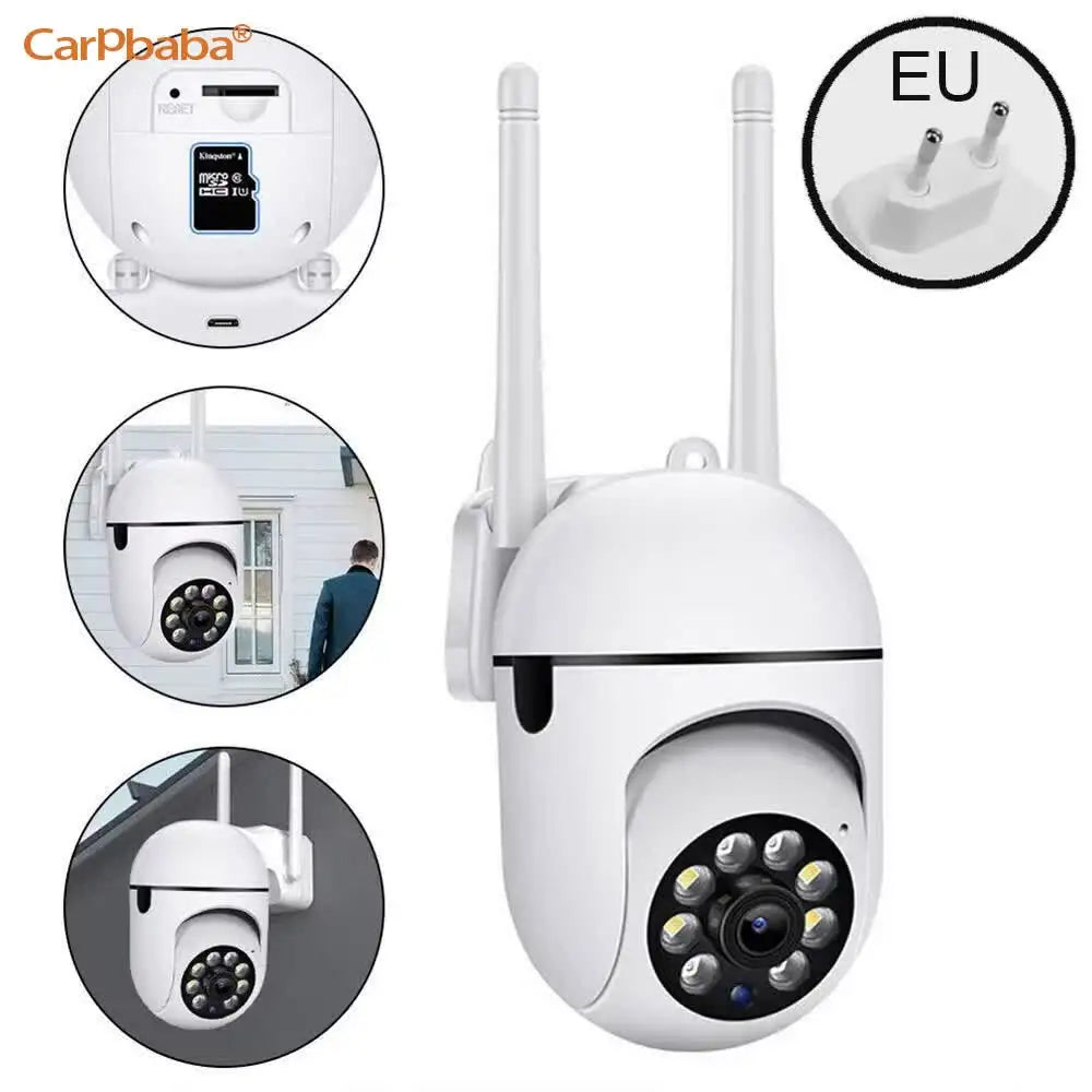Cámara IP iCam365, aplicación inteligente para exteriores, seguridad del hogar, WIFI, vigilancia CCTV con visión nocturna en Color, inalámbrica, HD, Audio bidireccional, 1080P