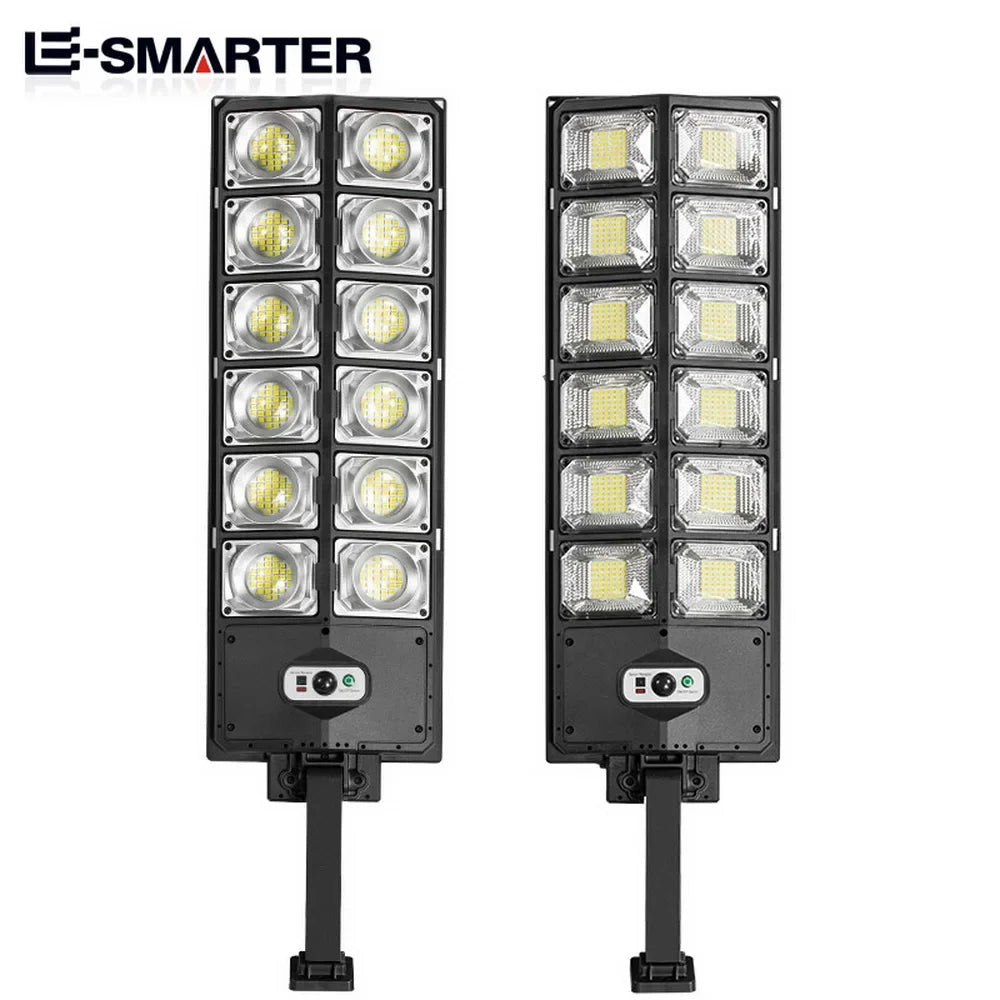 Lámpara LED superbrillante para exteriores, alimentada por energía Solar, Sensor de movimiento impermeable, luz Solar de inducción humana para jardín, patio, garaje