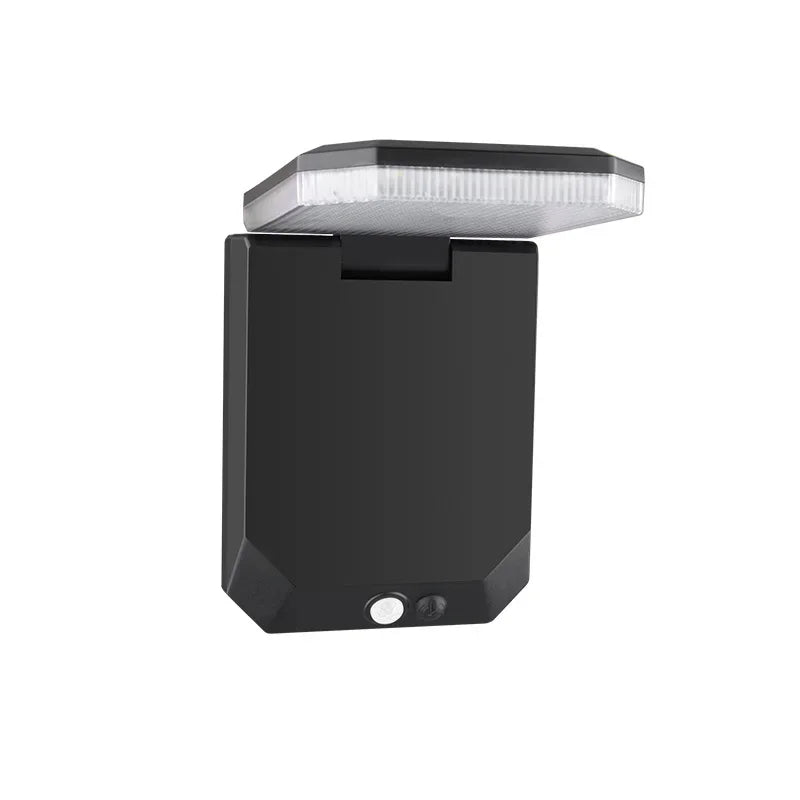LED plegable 120 °   Luz Solar lámpara de pared para exteriores focos impermeables