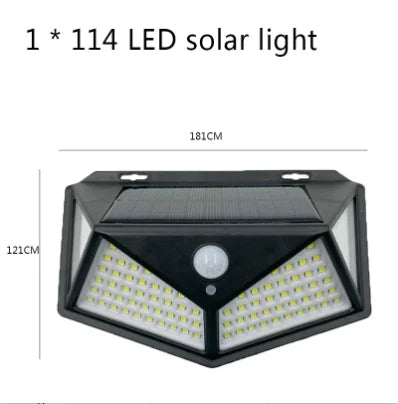 luz lámparas solares de seguridad impermeables al aire libre para jardín Patio camino luz de Control remoto