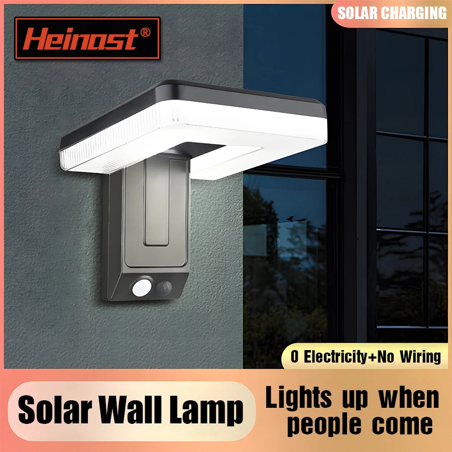 LED plegable 120 °   Luz Solar lámpara de pared para exteriores focos impermeables