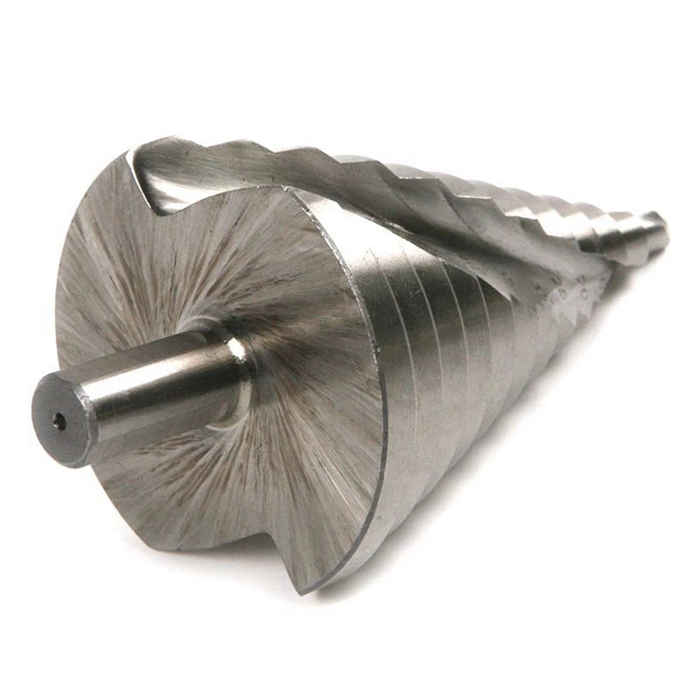 Broca cónica escalonada  cortador de agujeros, bordes estriados, escariador, Herramientas Para carpintería, 6-60mm