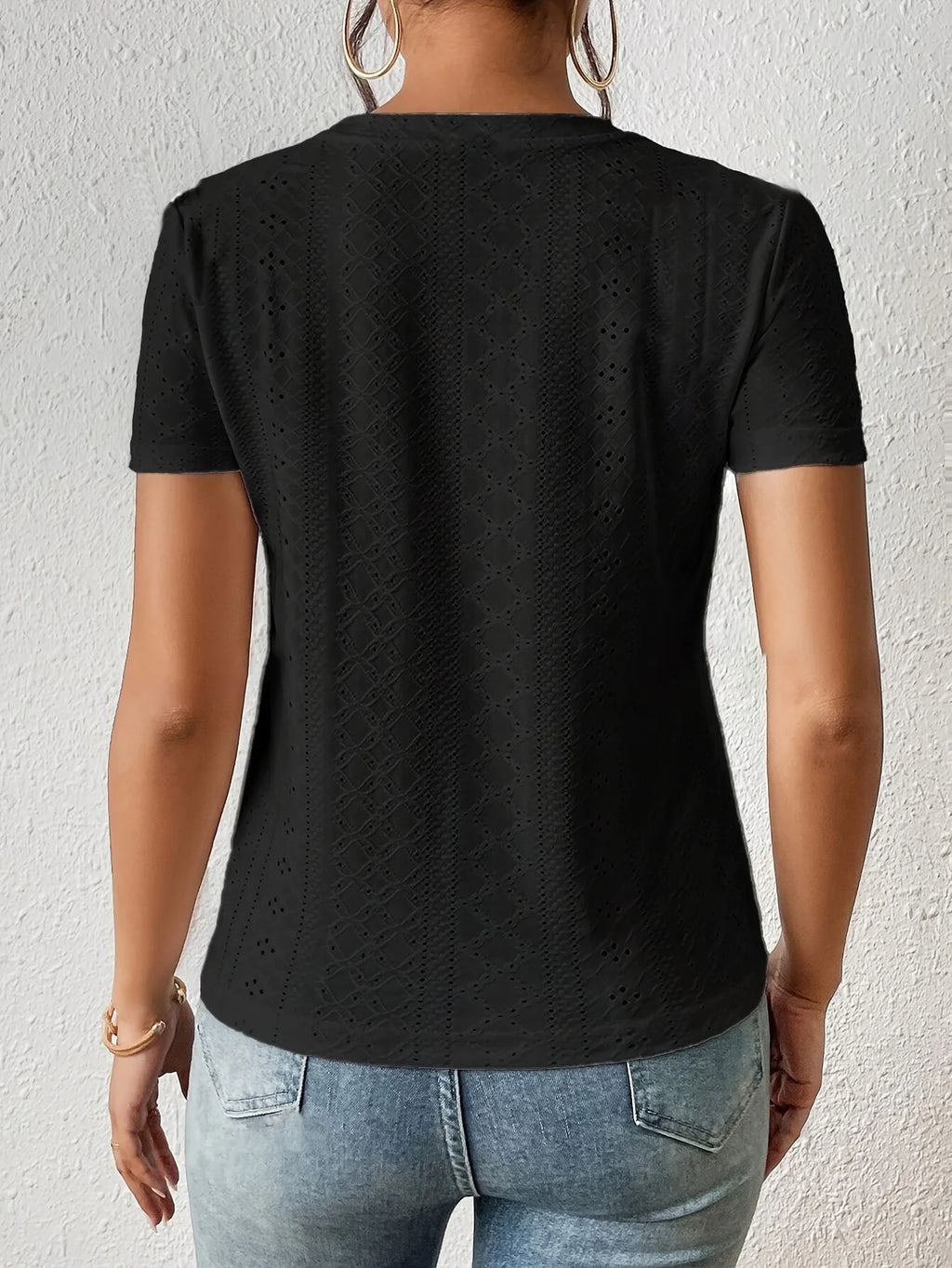 Camiseta de manga corta para mujer