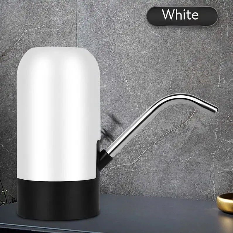Bomba de botella de agua automática, dispensador de agua eléctrico recargable por USB, bomba de agua Universal portátil para bebidas, para oficina, hogar y campin