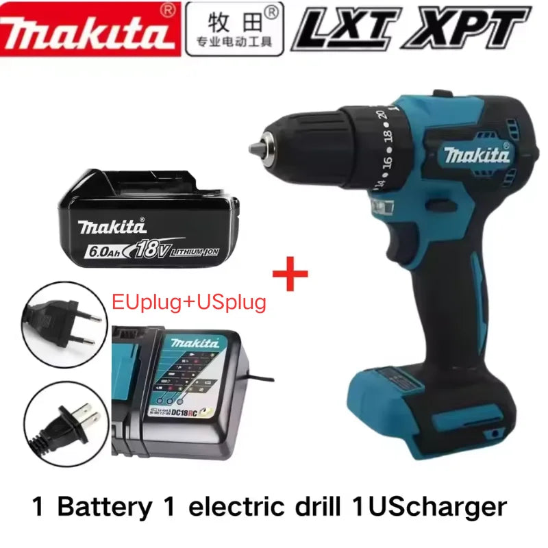 Nuevo Original Makita DDF487 taladro inalámbrico,