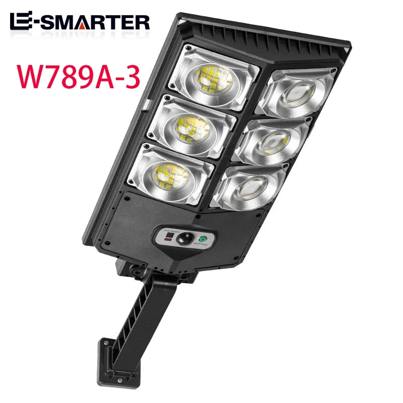 Lámpara LED superbrillante para exteriores, alimentada por energía Solar, Sensor de movimiento impermeable, luz Solar de inducción humana para jardín, patio, garaje