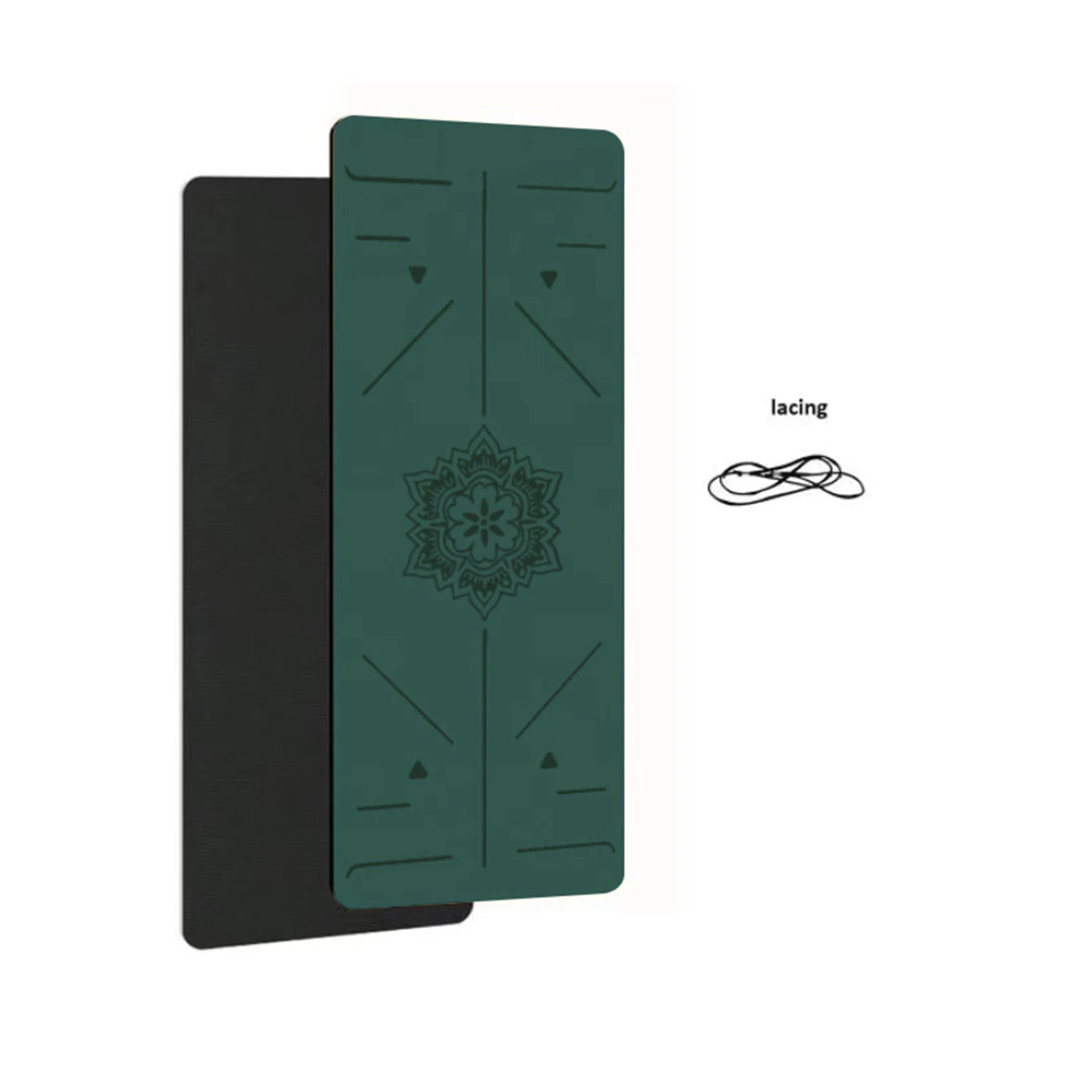 Esterilla  de yoga antideslizantes, MATES de fitness para Pilates, ecológicos, MATES de yoga para mujeres y MATILLAS de ejercicio adecuadas para entrenamientos en casa