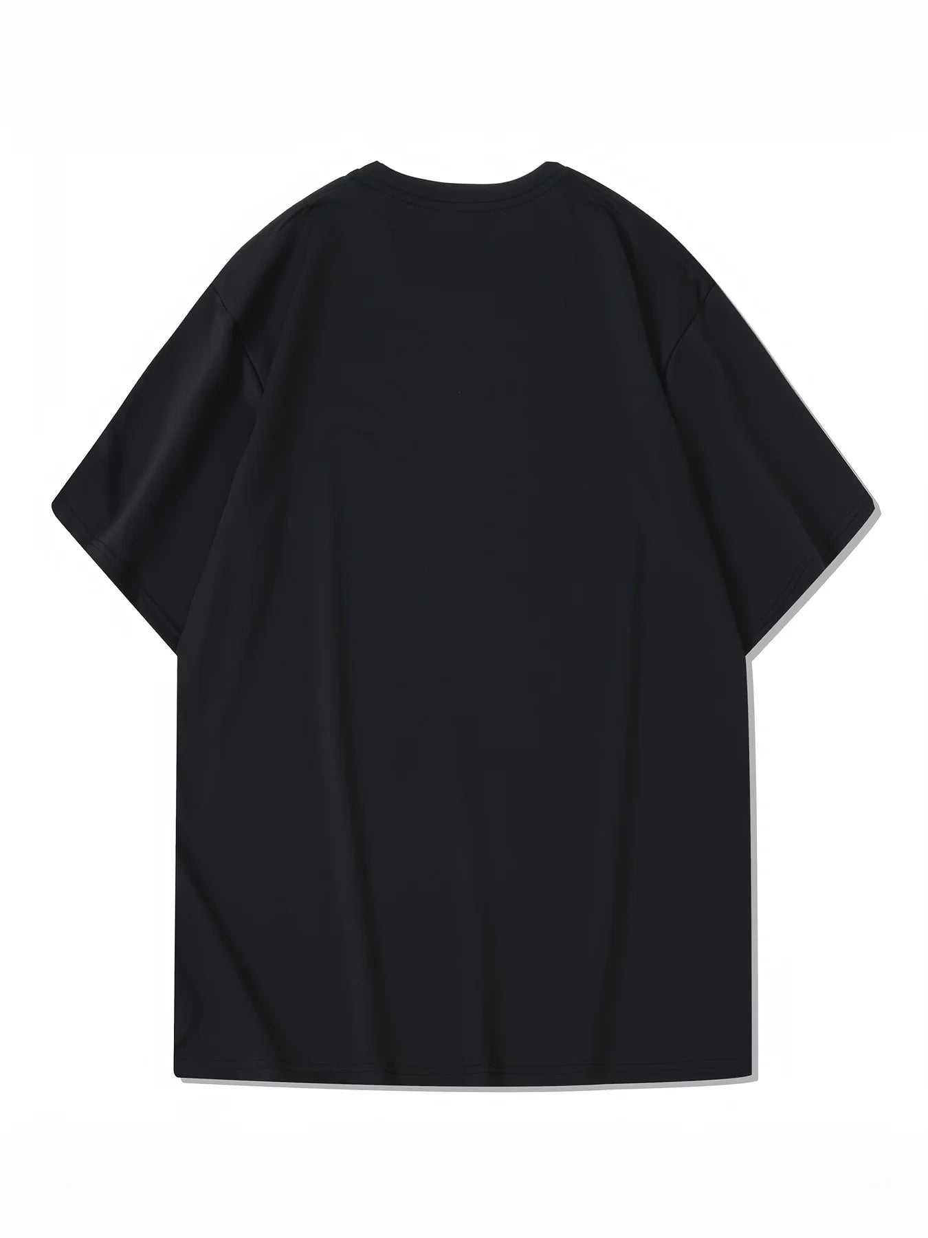 Camiseta de manga corta con cuello redondo