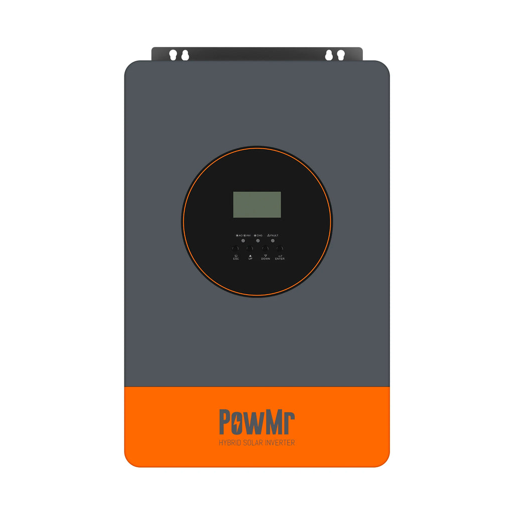 Stock en EE. UU. 6.2KW 11KW Inversor Solar híbrido 48VDC a 230VAC con 120A 150A MPPT Inversor paralelo de carga Solar apto para batería de litio