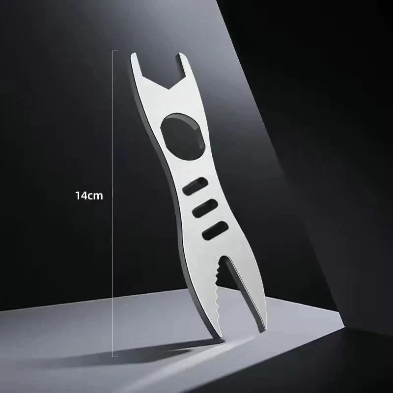 DIY multifuncional doble extremo llave de extremo abierto llave dinamométrica