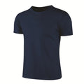 Camiseta deportiva de manga corta de secado rápido para hombre y mujer, camisetas de gimnasio, camiseta de entrenamiento para correr, ropa deportiva transpirable para adolescentes