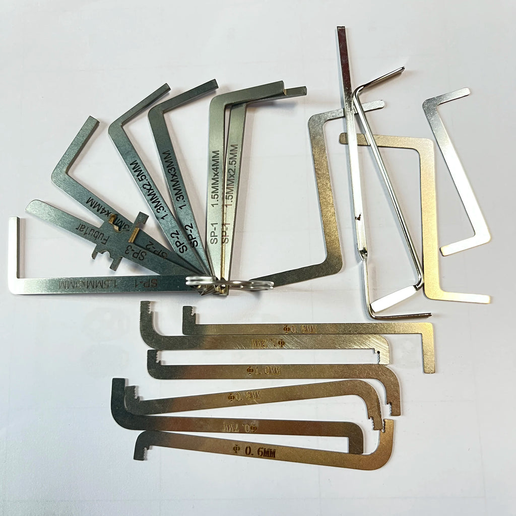 Llave de tensión de bloqueo de 5/6/7 piezas