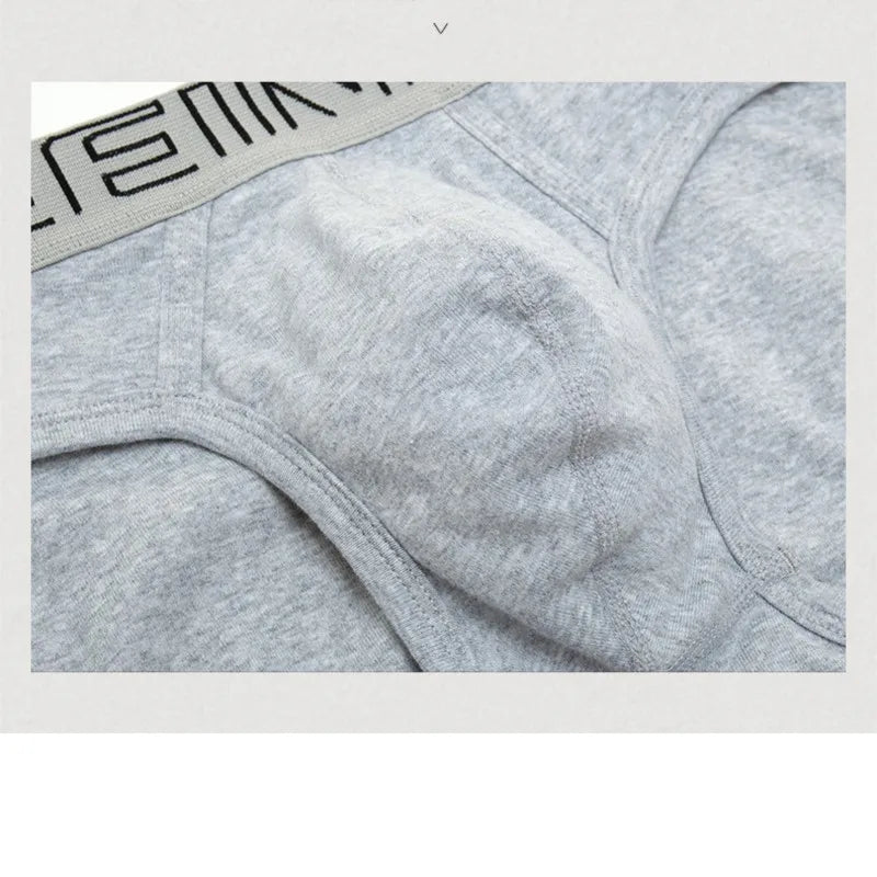 calzoncillos de algodón con bolsa en U Para Hombre