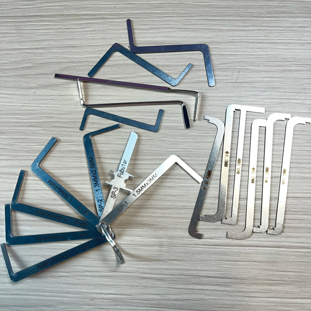 Llave de tensión de bloqueo de 5/6/7 piezas