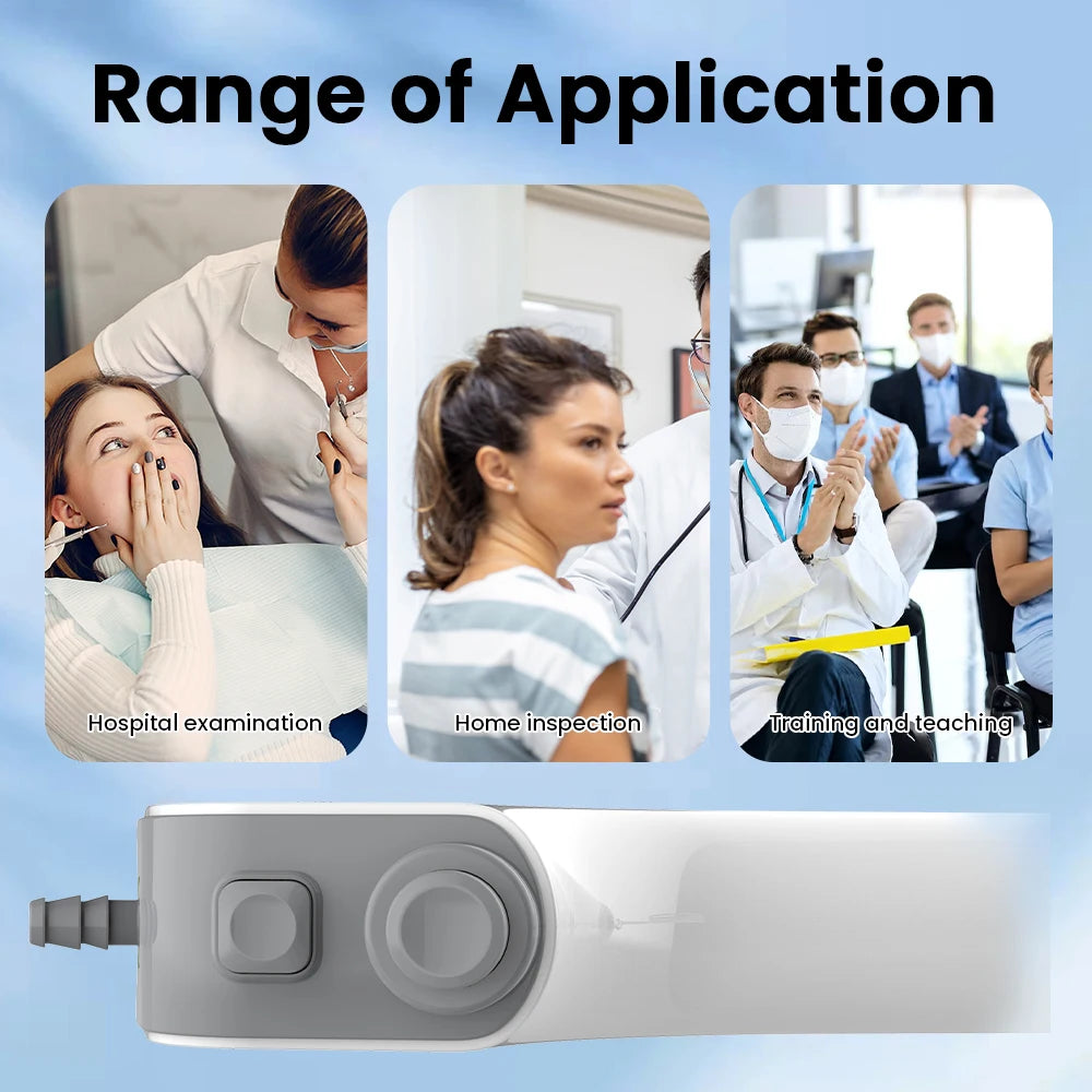 Nasofaringoscopio 3.8mm HD Rinolaringoscopio Endoscopia flexible portátil