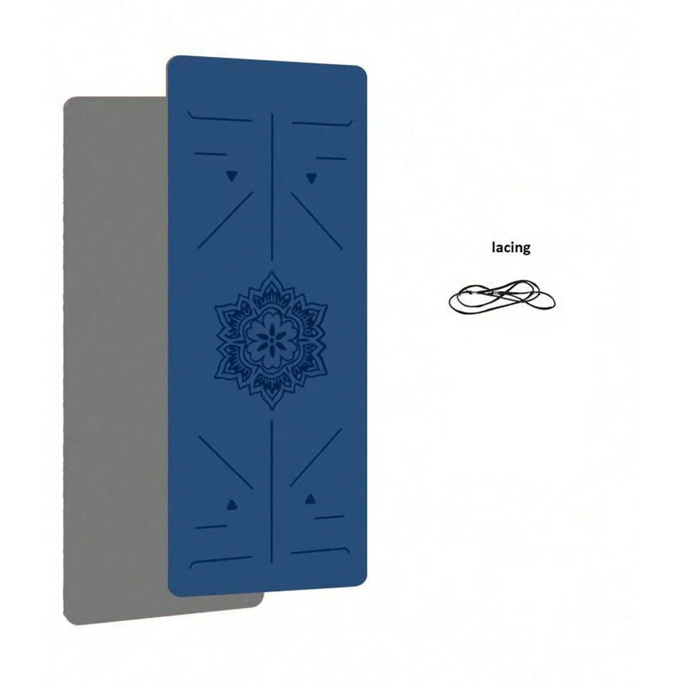 Esterilla  de yoga antideslizantes, MATES de fitness para Pilates, ecológicos, MATES de yoga para mujeres y MATILLAS de ejercicio adecuadas para entrenamientos en casa