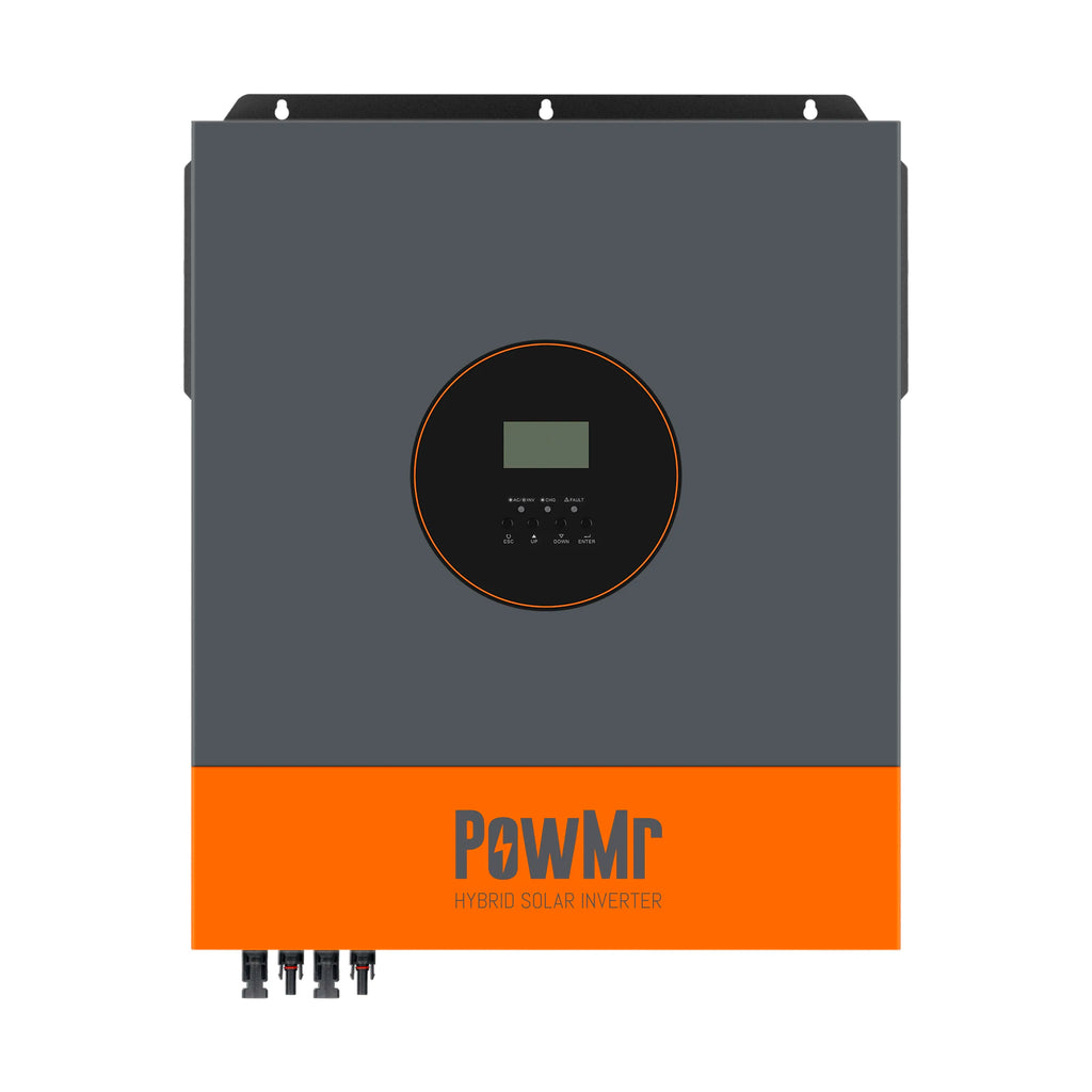 Stock en EE. UU. 6.2KW 11KW Inversor Solar híbrido 48VDC a 230VAC con 120A 150A MPPT Inversor paralelo de carga Solar apto para batería de litio