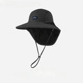 Gorras de verano con ala ancha para protección del cuello, sombreros de cubo Unisex, visera para exteriores, protector solar de Panamá de secado rápido, sombrero para pesca y senderismo atado