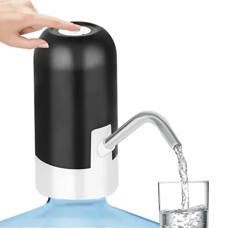 Dispensador de botellas de agua de 5 galones, bomba de agua potable automática con carga USB, dispensador de agua eléctrico portátil, interruptor de botella de agua