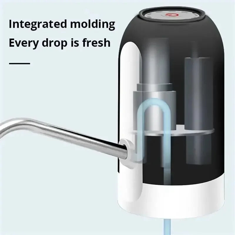 Dispensador de agua USB, bebedero, artículos para bebidas, bomba Manual automática, cocina eléctrica recargable. Botella Dispensadora Bicchieri Carboy