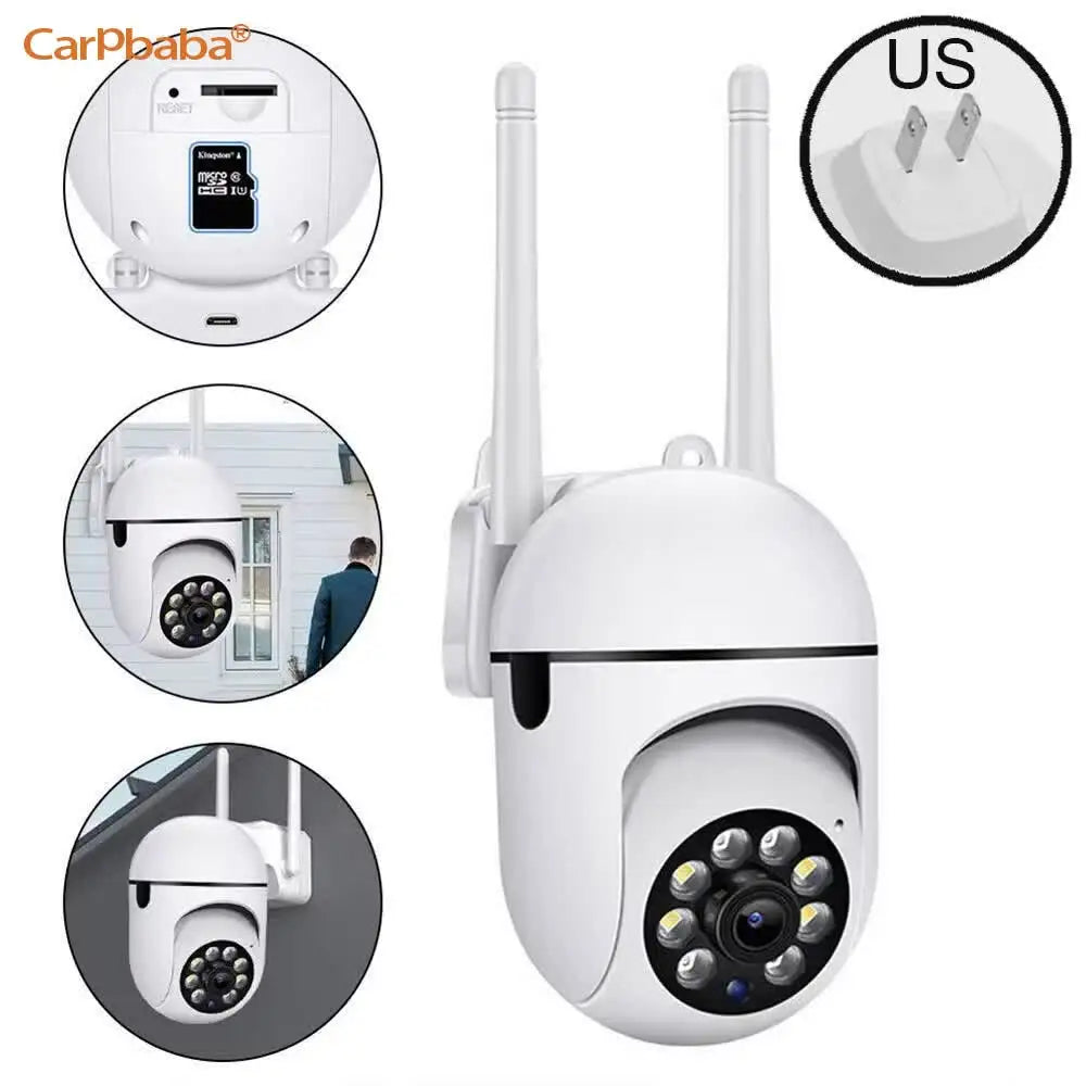 Cámara IP iCam365, aplicación inteligente para exteriores, seguridad del hogar, WIFI, vigilancia CCTV con visión nocturna en Color, inalámbrica, HD, Audio bidireccional, 1080P