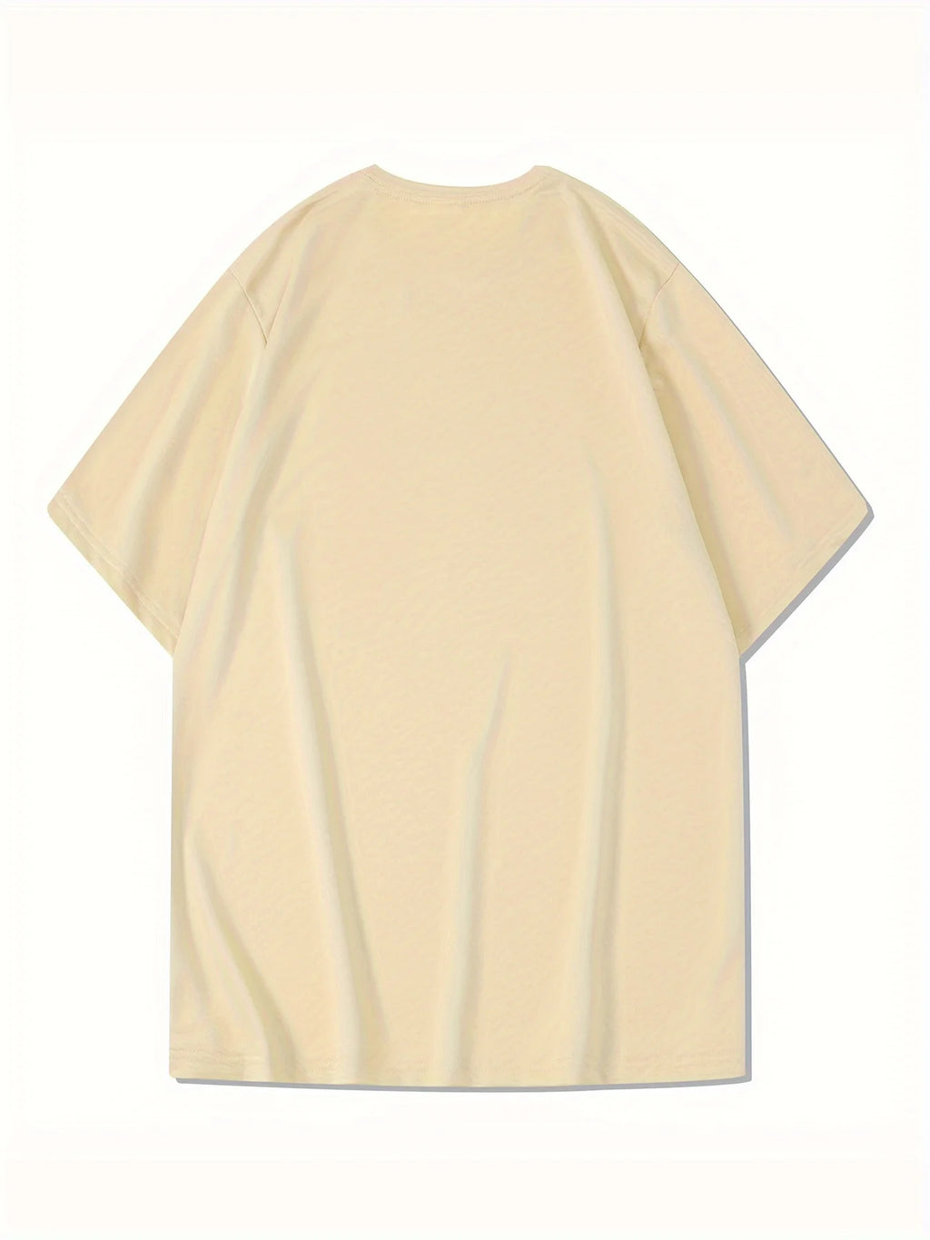 Camiseta de manga corta con cuello redondo