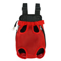 Mochila para mascotas, bolso de hombro doble portátil para gatos, bolsa transportadora para perros de viaje al aire libre, bolsa frontal para perros, mochila de malla