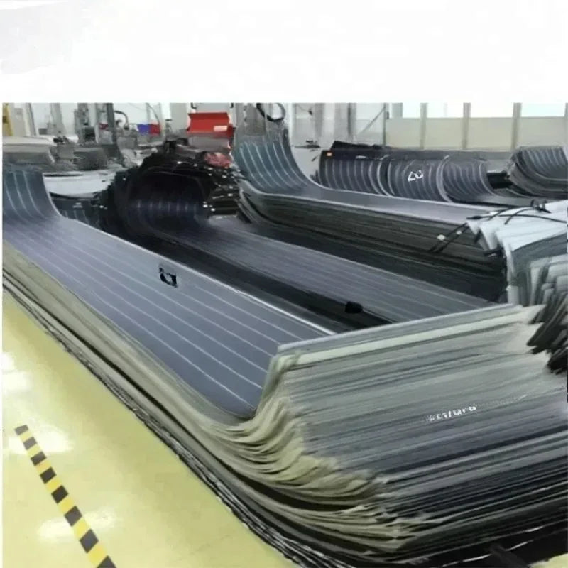 panel solar flexible como lamina   de 170 x 34.8