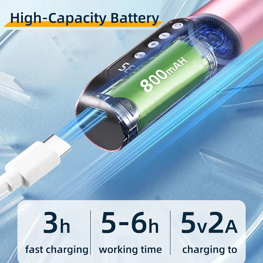 pluma pulidora  de uñas inalámbrica USB pluma de pulido de Lima de uñas recargable perforadora de uñas herramienta portátil de salón de perforación de uñas