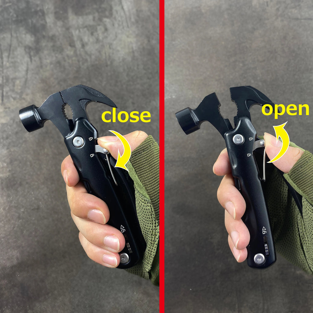 Martillo de herramientas multifuncional 12 en 1