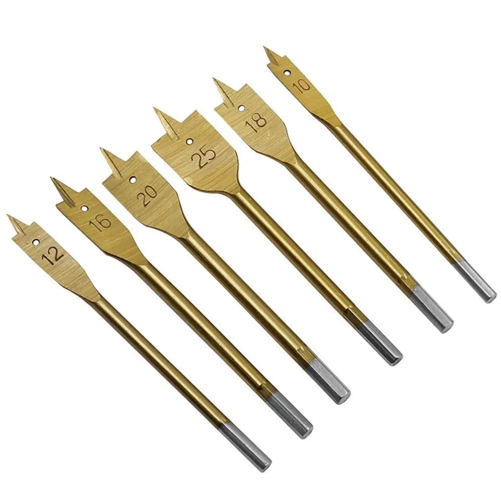 Juego de brocas de pala para carpintería