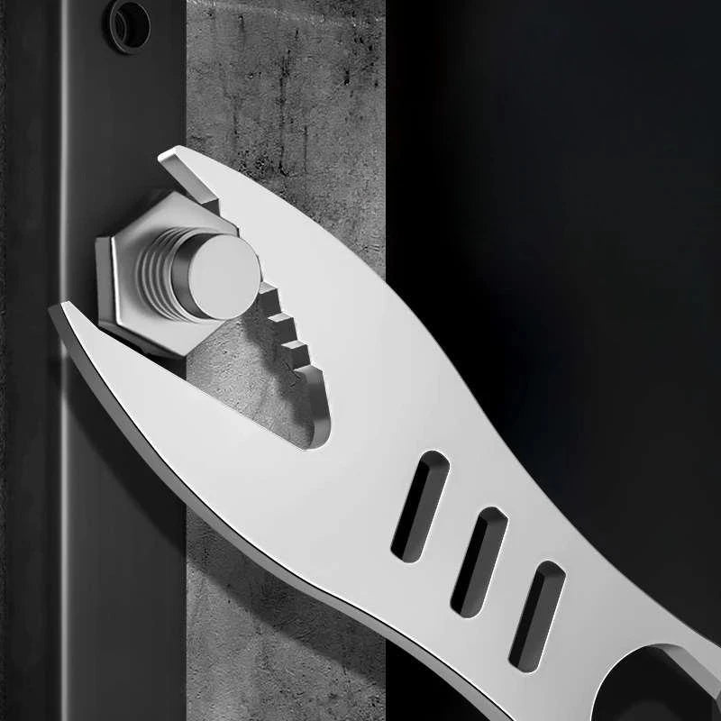 DIY multifuncional doble extremo llave de extremo abierto llave dinamométrica