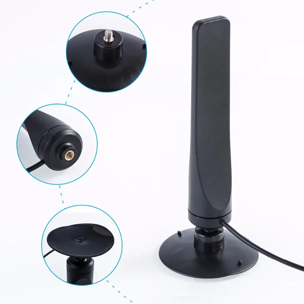 Nuevo receptor de antena de TV Digital 4K, antena de TV Hdtv de onda terrestre Digital de alta definición para interiores y exteriores, compatible con varios estándares de TV de países