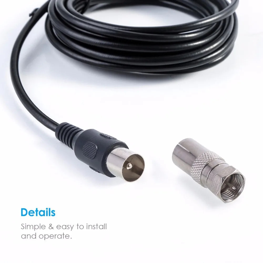 Nuevo receptor de antena de TV Digital 4K, antena de TV Hdtv de onda terrestre Digital de alta definición para interiores y exteriores, compatible con varios estándares de TV de países