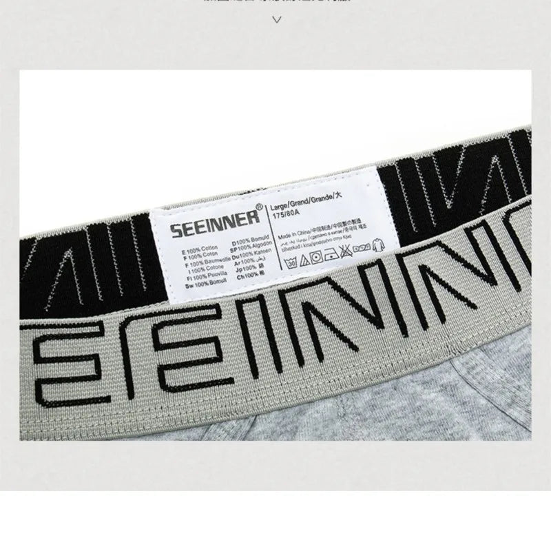 calzoncillos de algodón con bolsa en U Para Hombre