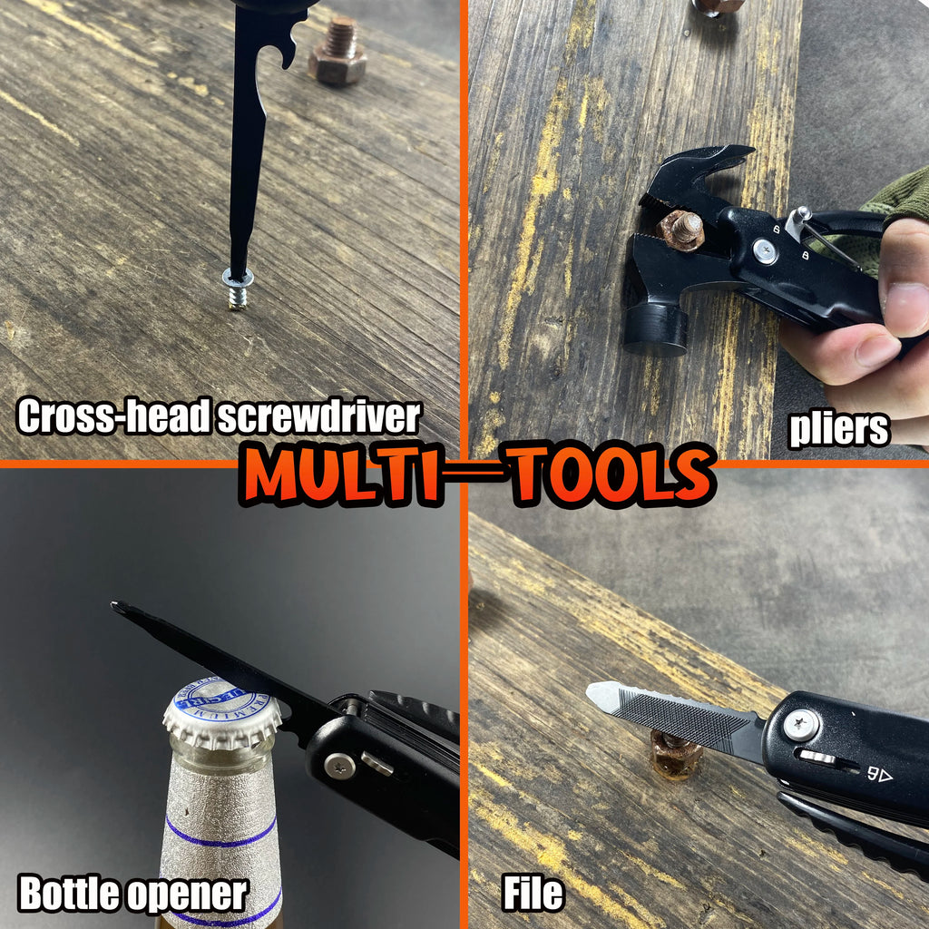 Martillo de herramientas multifuncional 12 en 1