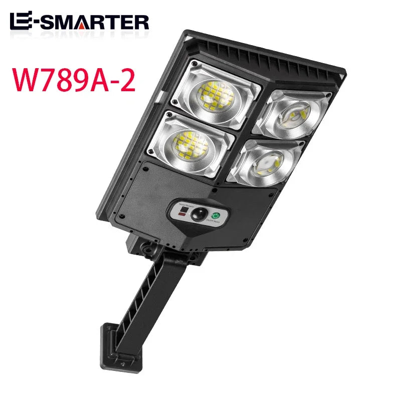 Lámpara LED superbrillante para exteriores, alimentada por energía Solar, Sensor de movimiento impermeable, luz Solar de inducción humana para jardín, patio, garaje