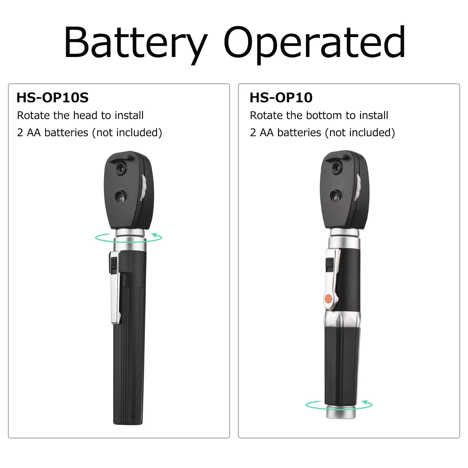 Oftalmoscopio de mano portátil profesional