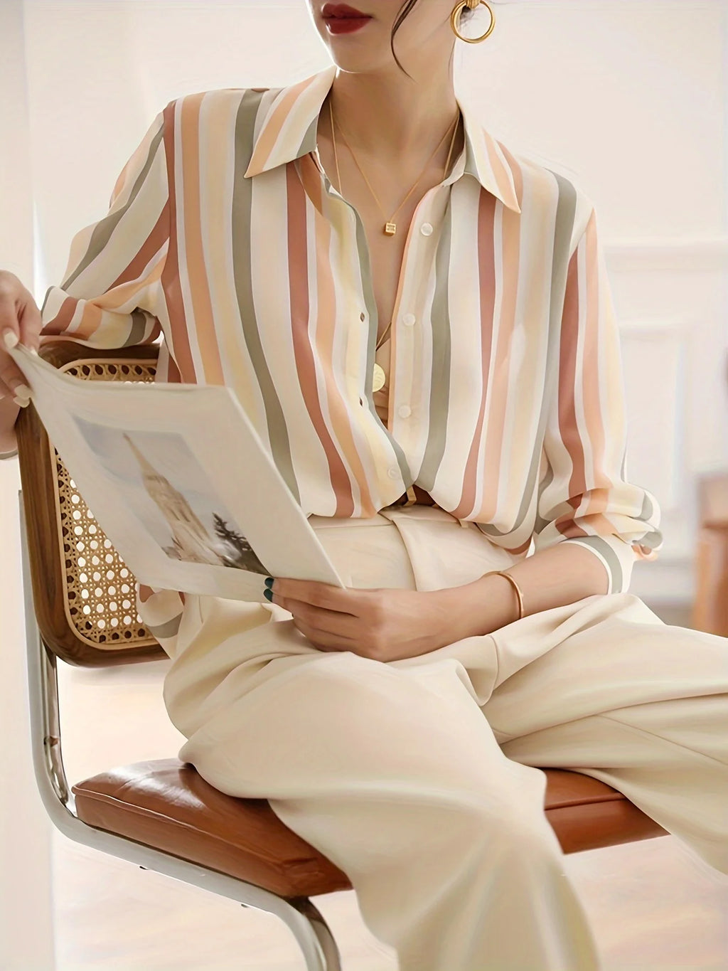 Nueva llegada Blusa Mujer para primavera otoño