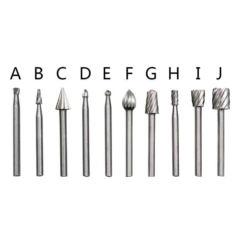 Brocas de enrutamiento 10 unidades